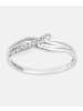 Diamant L'éternel Eternity-Ring aus 375 Weißgold mit Zirkonia