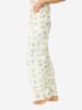 P.J. Salvage Pyjamahose Limes & Sunshine in off-white