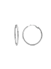 Luxenter Ohrringe Shashe mit Rhodium-Finish – 45 mm – SHASHE
