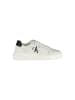 Calvin Klein Weiß Leder Damen Sneaker