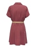 ONLY Hemdblusenkleid in Ruby Wine