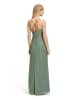 Vera Mont Abendkleid im Glitzer-Look in Green/Green