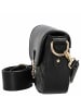 Seidenfelt Viiala Crossbody - Umhängetasche 26 cm (black) in black quilted