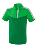 erima Squad Poloshirt in fern green/smaragd/silver grey