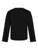 Vila Langärmeliges Sweatshirt in Black Beauty