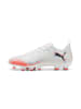 Puma Fußballschuh FUTURE 8 PLAY FG/AG Jr in puma white-puma black-glowing red