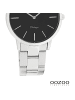 Oozoo Analog-Armbanduhr Oozoo Vintage Series silber mittel (ca. 34mm)