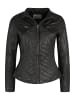 7eleven Bikerjacke Lederjacke "RENATE" in BLACK