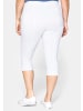 sheego Caprihose in weiß