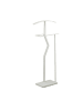 relaxdays Herrendiener in Weiß - (B)48 x (H)107 x (T)20 cm