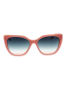 Ana Hickmann Frauen Sonnenbrille Katzenauge Rose