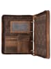 Greenland Nature Montenegro Collegemappe Leder 34 cm in braun