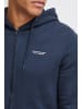 BLEND Kapuzensweatjacke BHPepe in Mittelblau