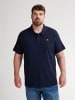 Petrol Industries Klassisches Poloshirt in Plus Size Missoula in Blau