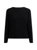 faina Strick Pullover in SCHWARZ