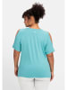 sheego Shirt in aqua