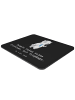 Mr. & Mrs. Panda Mouse Pad Beamter ohne Probleme mit Spruch in Schwarz