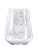 Mr. & Mrs. Panda Trinkglas Hund Cavalier King Charles Spaniel oh... in Transparent