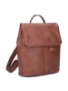 Zwei Mademoiselle.M City Rucksack 29 cm in cognac