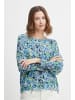 Fransa Langarmbluse FRNYNNE BL 1 - 20611704  Bluse mit Muster in Blau