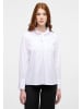 Eterna Bluse Popeline Langarm in Weiß