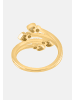 Diamant Exquis Ring aus 375 Gelbgold mit Diamant