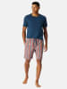 Schiesser Pyjamahose Bermuda - Mix + Relax in hellrot