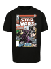 F4NT4STIC Oversize T-Shirt Star Wars Ben Kenobi Fights Alone in schwarz