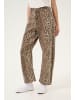 CULTURE Casual Hose CUaliena Relaxed fit in Leopard