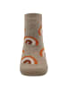 ewers 2er-Set Socken 2er Pack Regenbogen/Herzen in staubblau-dunkel beige mel.