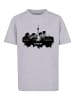 F4NT4STIC T-Shirt Cities Collection - Berlin skyline in grau meliert