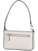 Guess Handtasche Noelle II Mini Top Zip SHB in Bone