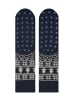 Falke Burlington X-Mas Fair Isle Herren Socken in Marine