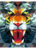 Ravensburger Malprodukte Polygon Tiger CreArt Adults Trend 12-99 Jahre in bunt