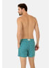 Gassa d’Amante Badeshorts Praiano in Grün-weiss