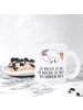 Mr. & Mrs. Panda Kaffeetasse Einhorn Nacht mit Spruch in Transparent