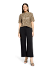 Betty Barclay Sweatshirt mit Rippenstruktur in Beige/Khaki