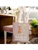 Mr. & Mrs. Panda Uni Tasche Alleine schlafen lernen mit Spruch in Braun Pastell