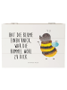 Mr. & Mrs. Panda Erinnerungsbox Hummel flauschig mit Spruch in Weiß