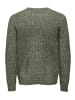 ONLY & SONS Strickpullover in Olive Night
