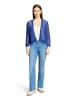Betty Barclay Grobstrickjacke mit Lochmuster in Electric Blue