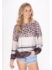 IZIA Women Blouse in Brown