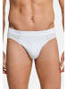 Schiesser Rio Slip / Unterhose Cotton Essentials Authentic in Weiß