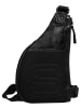 SPIKES & SPARROW Crossover Bag echt Leder in schwarz