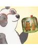 Mr. & Mrs. Panda Bierdeckel Bär Kind Pommes Design ohne Spruch in Weiß