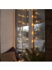 MARELIDA LED Lichtervorhang Sterne 50 leuchtende Sterne 90x200cm in transparent