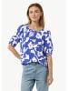 comma Bluse in 55B5_royalblau