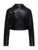 Queen Kerosin Queen Kerosin Lederjacke in schwarz