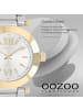 Oozoo Analog-Armbanduhr Oozoo Vintage Series silber groß (ca. 40mm)