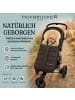 Hofbrucker Lammfell-Fußsäckchen Leni für Babyschale und Kinderwagen in Braun
